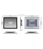Soncci 19inch Industrial Panel PC K190SR — изображение 3