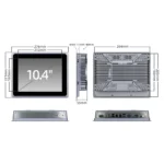 Soncci 10.4inch Industrial Panel PC K104SR — изображение 3